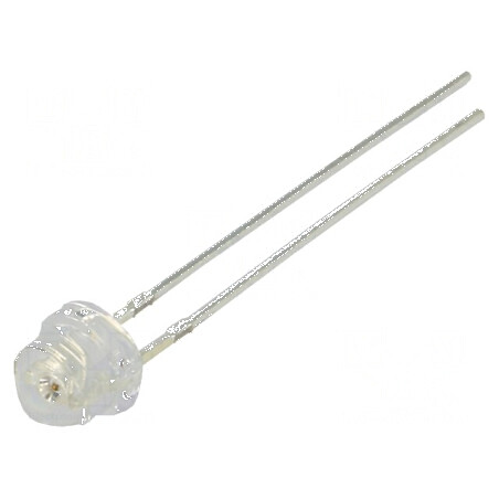 LED 4,8mm roșie 3000÷4200mcd 100° convex | Electronic-mag.ro | Componente Electronice