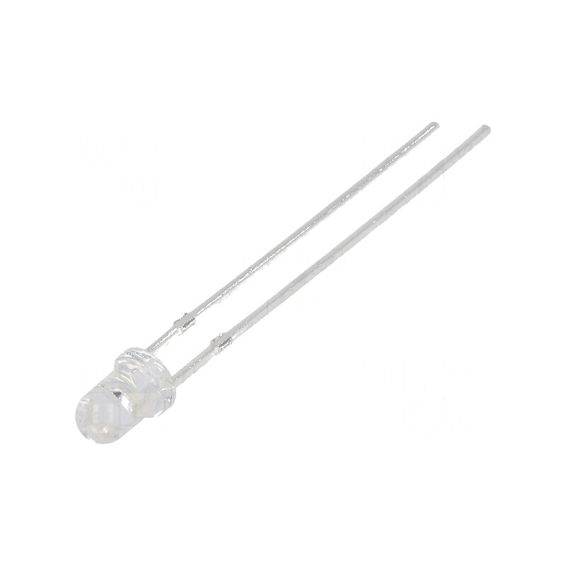 LED 3mm Verde 8400-10000mcd 30° Convex | Electronic-mag.ro | Componente Electronice