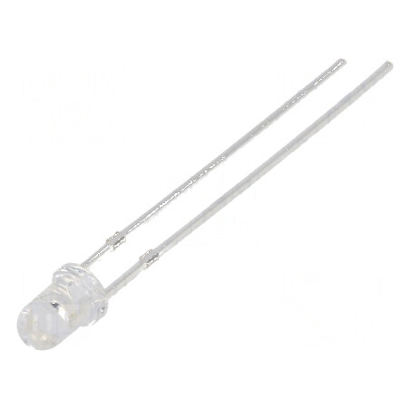 LED 3mm Verde 8400-10000mcd 30° Convex | Electronic-mag.ro | Componente Electronice