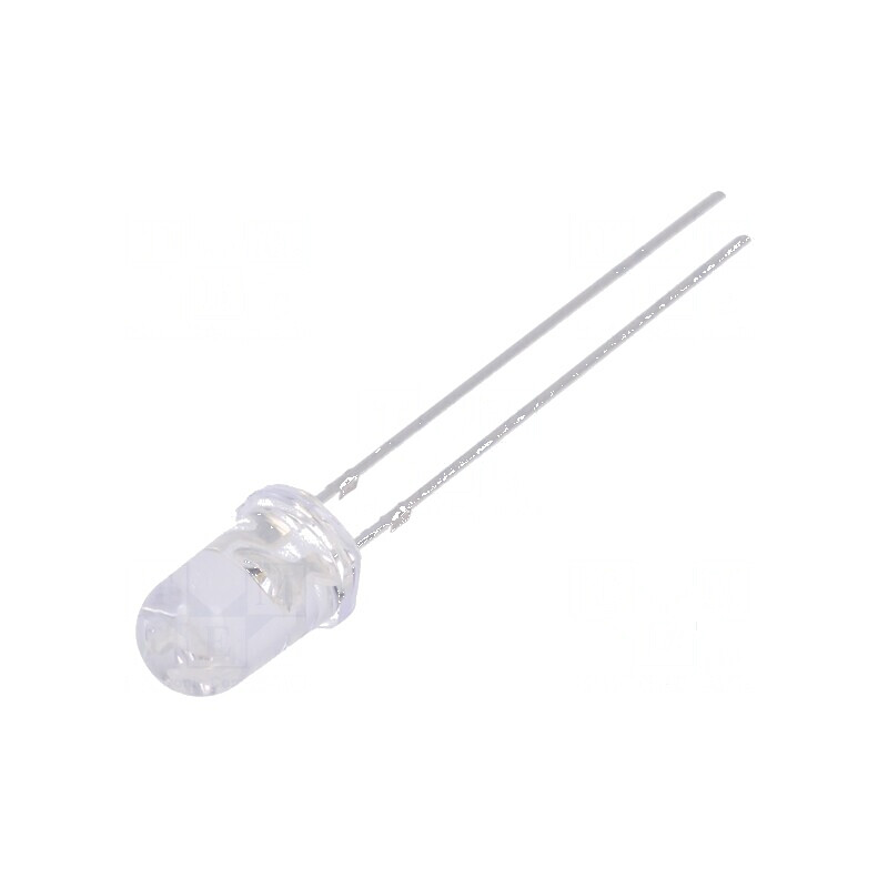LED 5mm Verde 25000÷30000mcd 15° Convex | Electronic-mag.ro | Componente Electronice