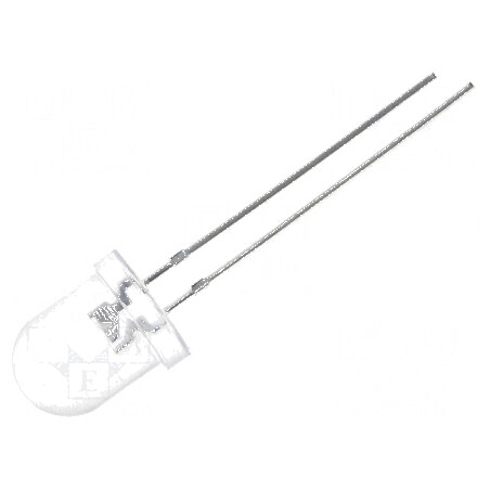 LED 8mm verde 3000-5800mcd 30° convex | Electronic-mag.ro | Componente Electronice