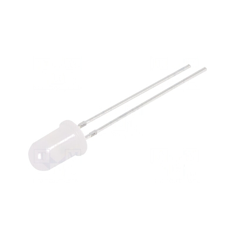 LED 5mm roșie 220-330mcd 60° convex | Electronic-mag.ro | Componente Electronice