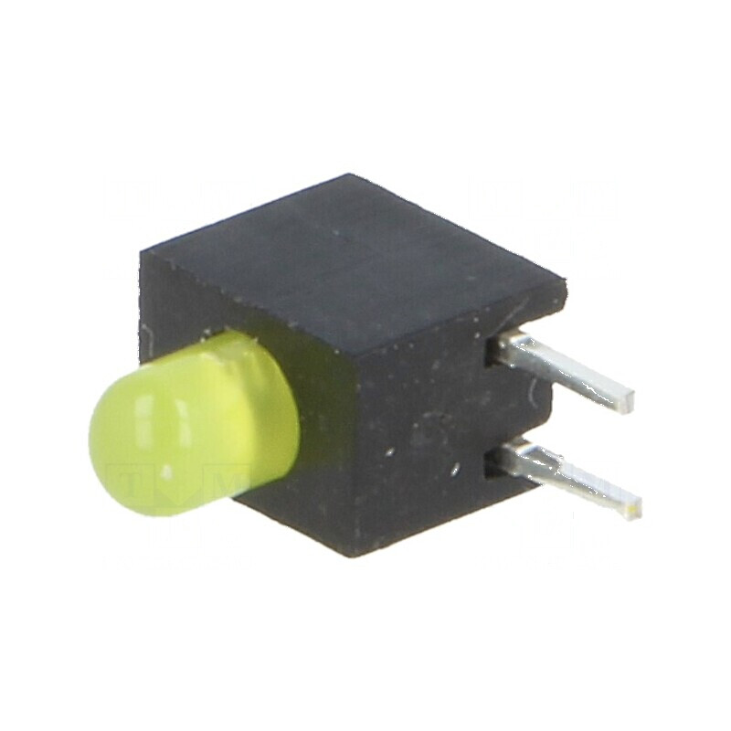 LED galben 3mm cu lentilă difuză 20mA | Electronic-mag.ro | Componente Electronice