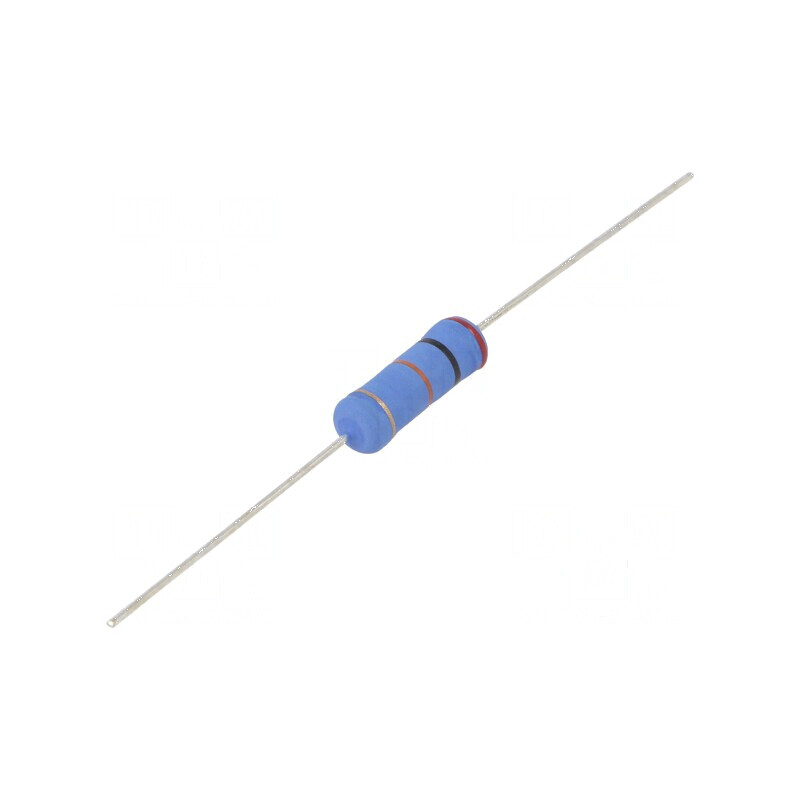 Rezistor metal oxide 20kΩ 3W ±5% Ø5,5x16mm -55÷155°C | Electronic-mag.ro | Componente Electronice
