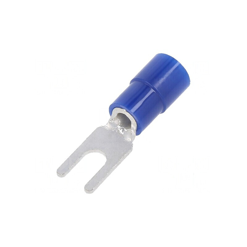 Furcă M3 Ø3,2mm pentru cablu izolat 1,04÷2,63mm² crimpat | Electronic-mag.ro | Componente Electronice