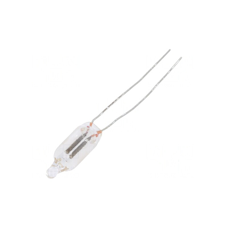 Lampă neon portocalie 90VDC 65VAC 6mm 18mm 25000h | Electronic-mag.ro | Componente Electronice