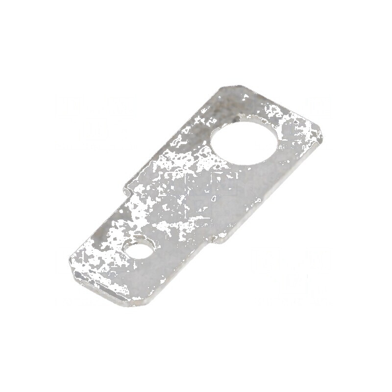 Terminal plat 6,3mm 0,8mm tată M4 neizolat alamă | Electronic-mag.ro | Componente Electronice