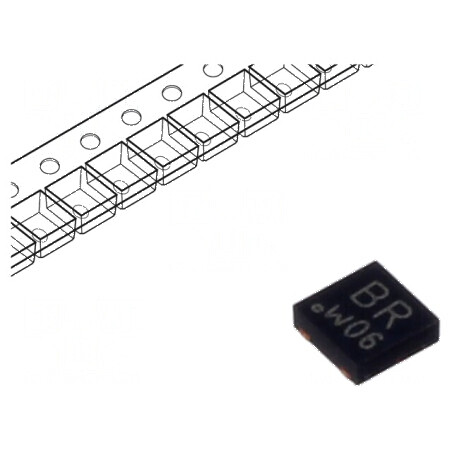 Tranzistor PNP bipolar 45V 1A DFN2020-3 SOT1061 | Electronic-mag.ro | Componente Electronice