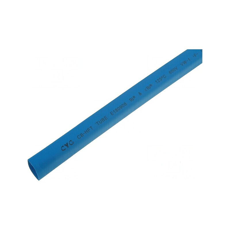 Manșon termocontractabil 2:1 1,6mm L: 1m albastru fără adeziv | Electronic-mag.ro | Componente Electronice