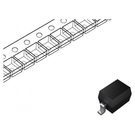 Diodă redresoare SMD 1kV 1A 75ns DO214AC Ufmax 2,1V | Electronic-mag.ro | Componente Electronice