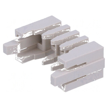 DF1 2,5mm PIN 4 - Clema cablu pentru 1x4 dispunere | Electronic-mag.ro | Componente Electronice
