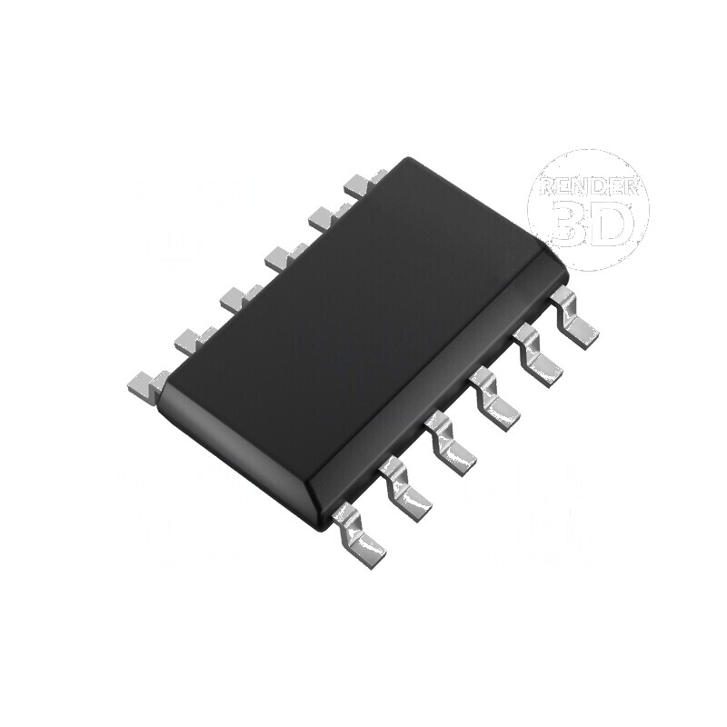 Invertor digital IC 6 IN 1 CMOS TTL SMD TSSOP14 -40÷150°C | Electronic-mag.ro | Componente Electronice