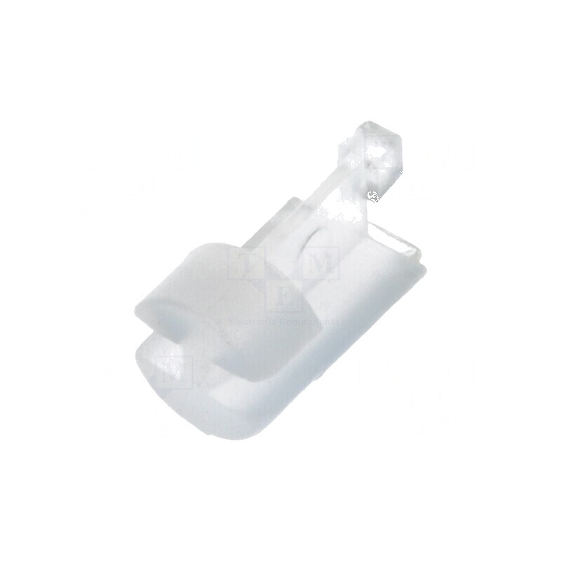 Bucşă distanţare LED 3,6mm pentru LED 3mm, Lungime 6,4mm | Electronic-mag.ro | Componente Electronice