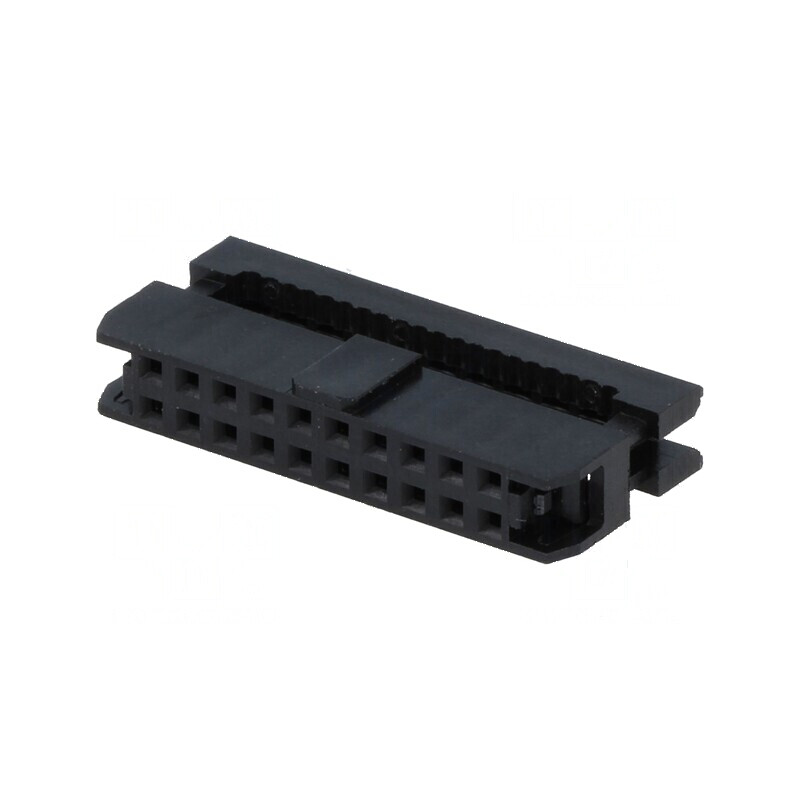 Conector IDC mufă mamă 16 pini cu presare cablu | Electronic-mag.ro | Componente Electronice