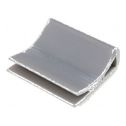 Baze autoadezive PVC gri pentru coliere de strângere | Electronic-mag.ro | Componente Electronice
