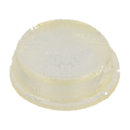 Picioruş autoadeziv transparent Ø 9,5mm H 3,2mm poliuretan | Electronic-mag.ro | Componente Electronice