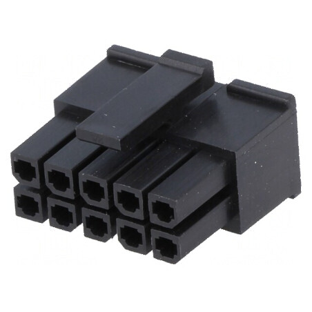 Conector cablu placă mufă mamă 3mm PIN 10 fără contacte 5A | Electronic-mag.ro | Componente Electronice