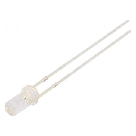 LED 3mm roșie 750-1120mcd 50° plat | Electronic-mag.ro | Componente Electronice