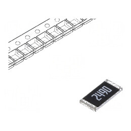 Rezistor SMD 2512 249Ω 1,5W ±0,5% -55÷155°C | Electronic-mag.ro | Componente Electronice
