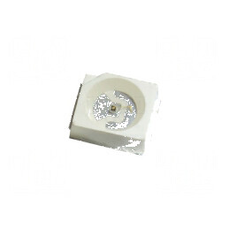 LED SMD PLCC2 roșie 125-400mcd 3,2x2,8x1,9mm 120° 20mA 75mW | Electronic-mag.ro | Componente Electronice