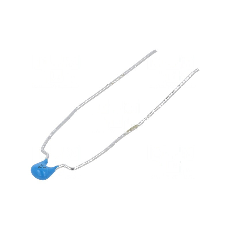 Condensator ceramic 47pF 50V C0G NP0 ±5% THT 5mm | Electronic-mag.ro | Componente Electronice