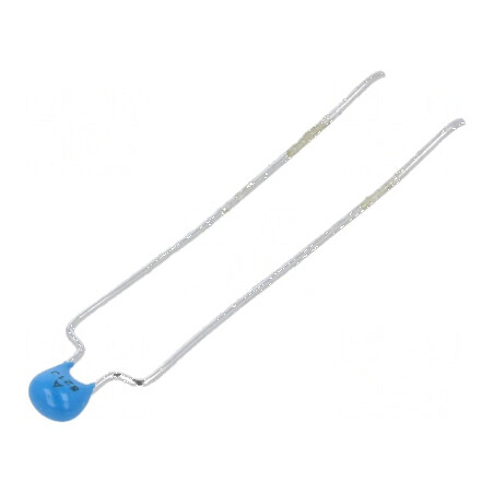 Condensator ceramic 820pF 100V C0G (NP0) ±5% THT 5mm | Electronic-mag.ro | Componente Electronice