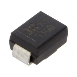 Diodă redresoare SMD 400V 3A SMB Ufmax 1,15V Ifsm 100A | Electronic-mag.ro | Componente Electronice
