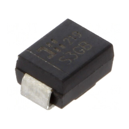 Diodă redresoare SMD 400V 3A SMB Ufmax 1,15V Ifsm 100A | Electronic-mag.ro | Componente Electronice