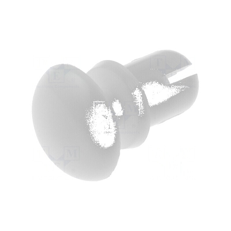 Diblu poliamidă alb 4-5mm UL94V-2 | Electronic-mag.ro | Componente Electronice