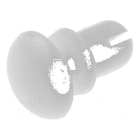 Diblu poliamidă alb 4-5mm UL94V-2 | Electronic-mag.ro | Componente Electronice