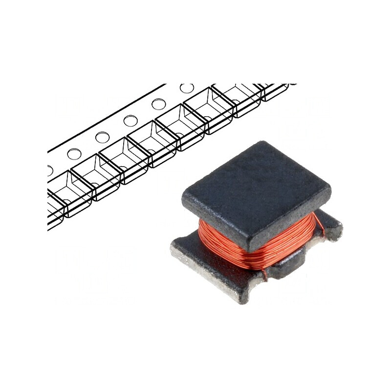 Inductor SMD 100uH 160mA 2,5Ω | Electronic-mag.ro | Componente Electronice