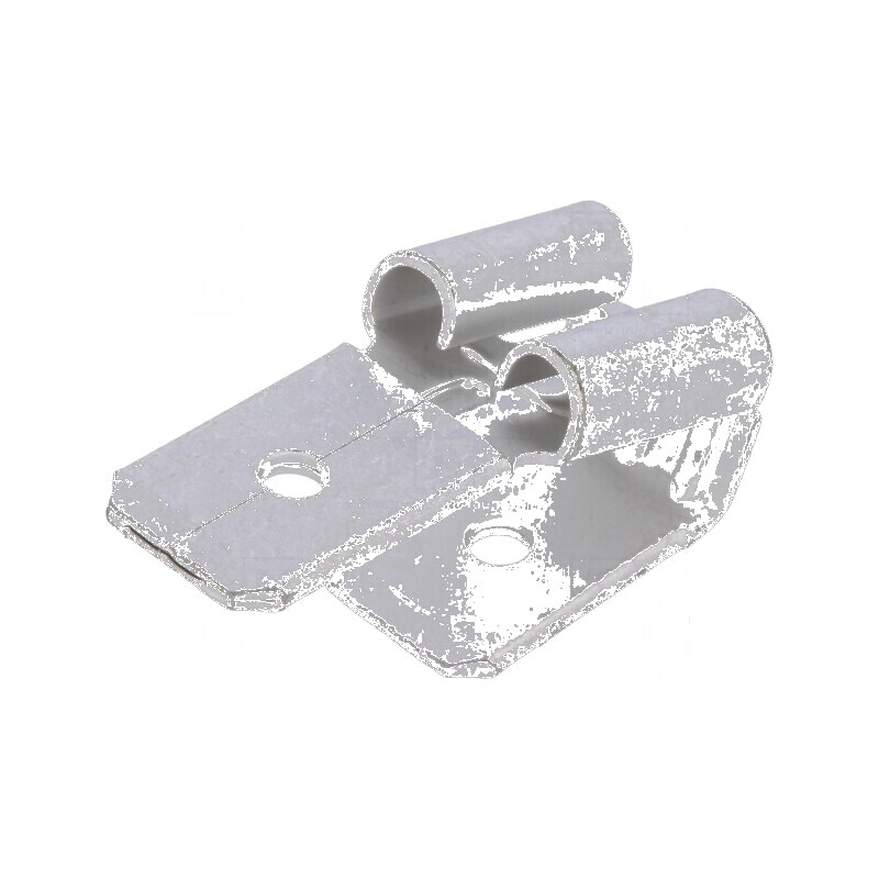 Terminal plat 6,3mm 0,8mm 1 x mamă 2 x tată neizolat | Electronic-mag.ro | Componente Electronice