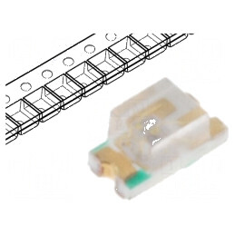 LED SMD 0603 albastru 11-18mcd 1,6x0,8x0,8mm 20mA 100mW | Electronic-mag.ro | Componente Electronice