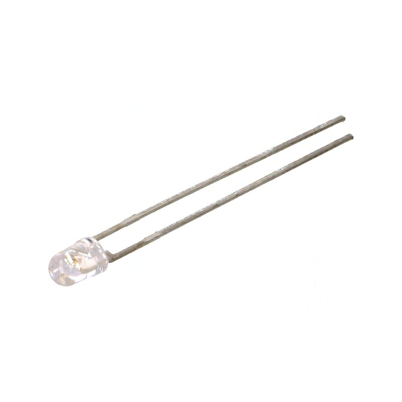 LED 3mm Verde 599-3000mcd 45° Convex 2,54-4V | Electronic-mag.ro | Componente Electronice