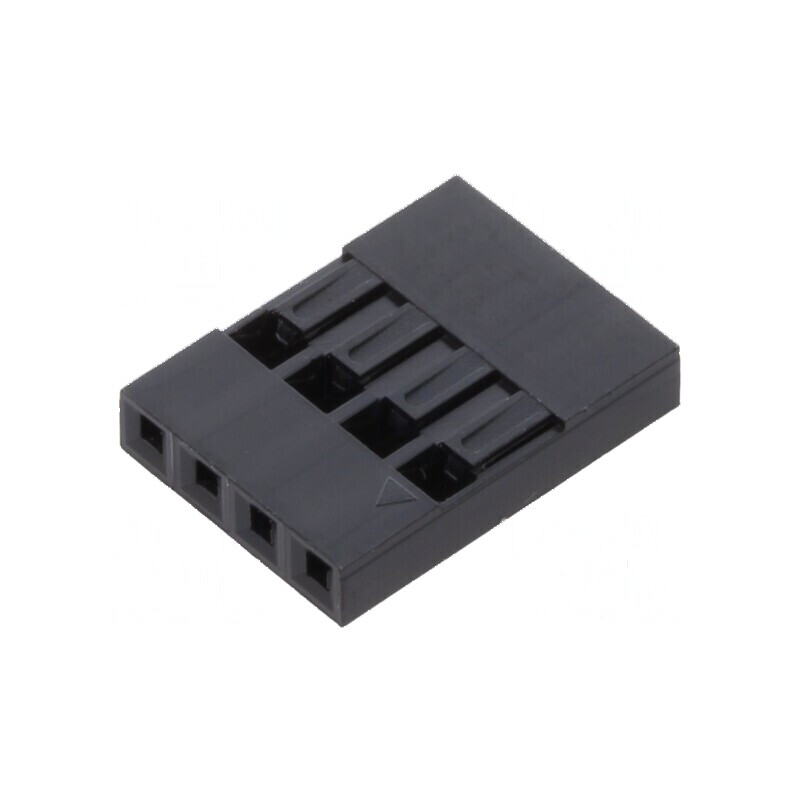 Conector mufă mamă 2,54mm 4 pini fără contacte | Electronic-mag.ro | Componente Electronice Conector mufă mamă 2,54mm 4 pini fără contacte | Electronic-mag.ro | Componente Electronice