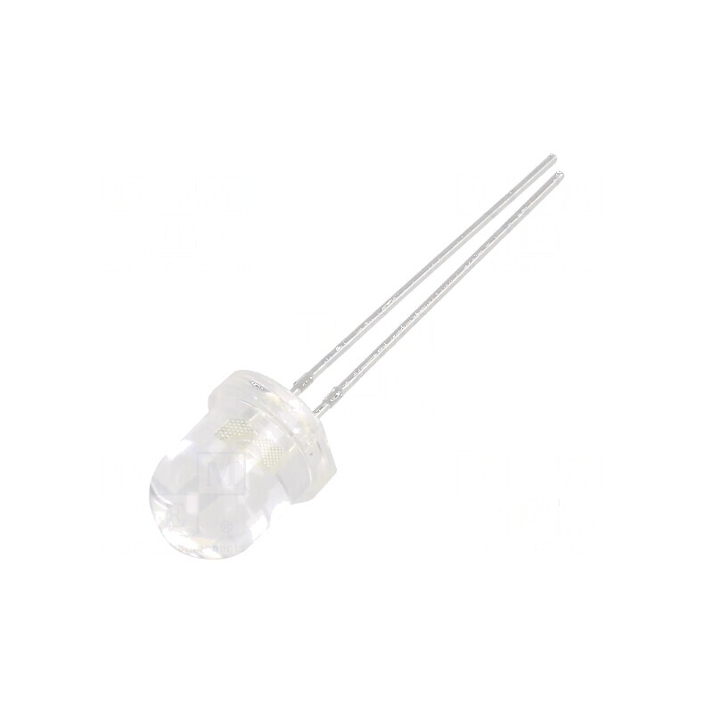 LED 8mm roșie 3000÷5000mcd 20° Nr.term: -40÷85°C | Electronic-mag.ro | Componente Electronice