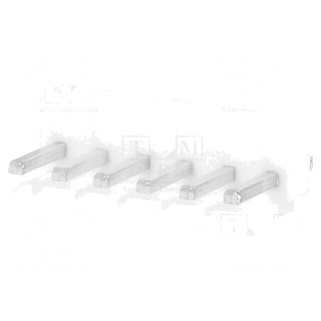 Conector cablu-placă soclu tată NS39 3,96mm 6 PIN THT 250V | Electronic-mag.ro | Componente Electronice