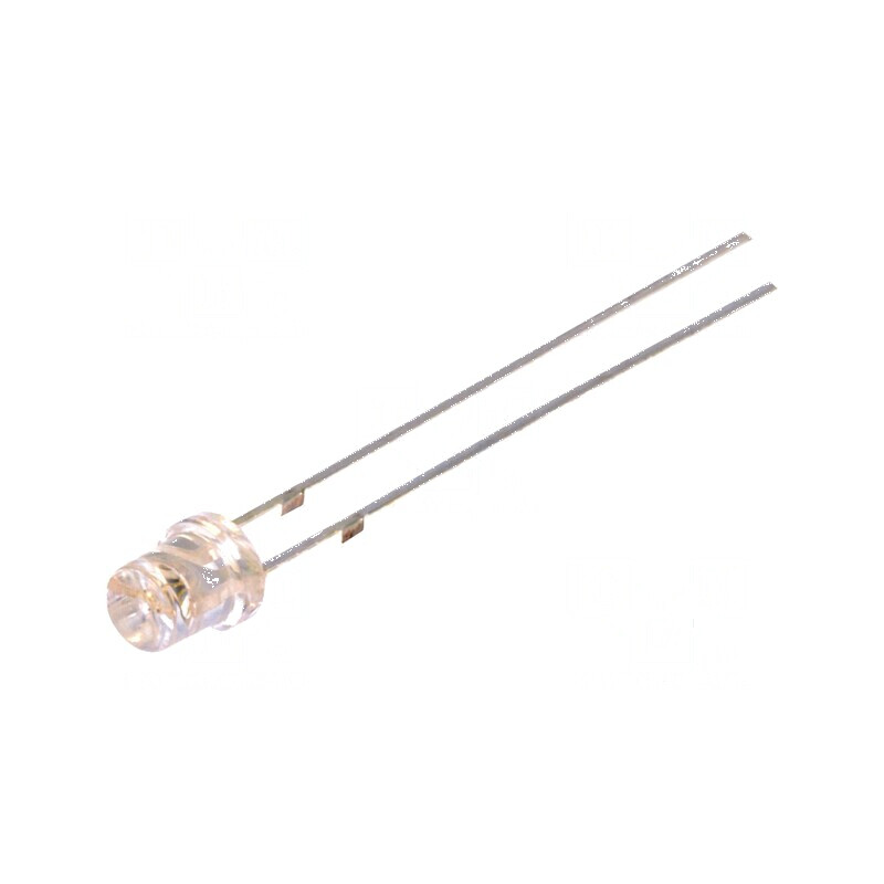 LED 3mm albastru 220-330mcd 120° concav | Electronic-mag.ro | Componente Electronice