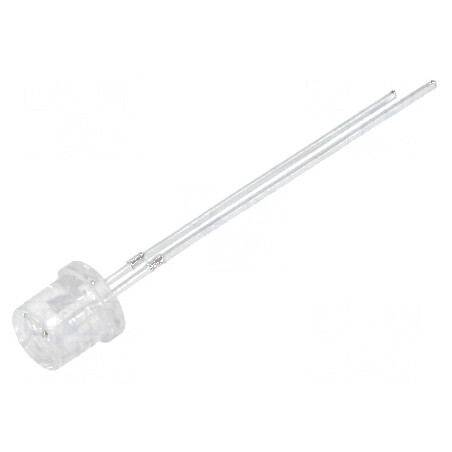 LED 5mm albastru 68-100mcd 120° concav | Electronic-mag.ro | Componente Electronice