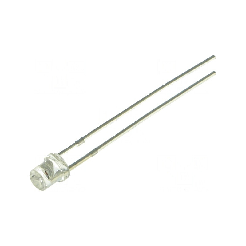 LED 3mm galben concav 330-500mcd 120° | Electronic-mag.ro | Componente Electronice