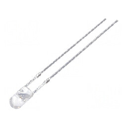 LED 3mm galben 5800-7000mcd 30° convex | Electronic-mag.ro | Componente Electronice