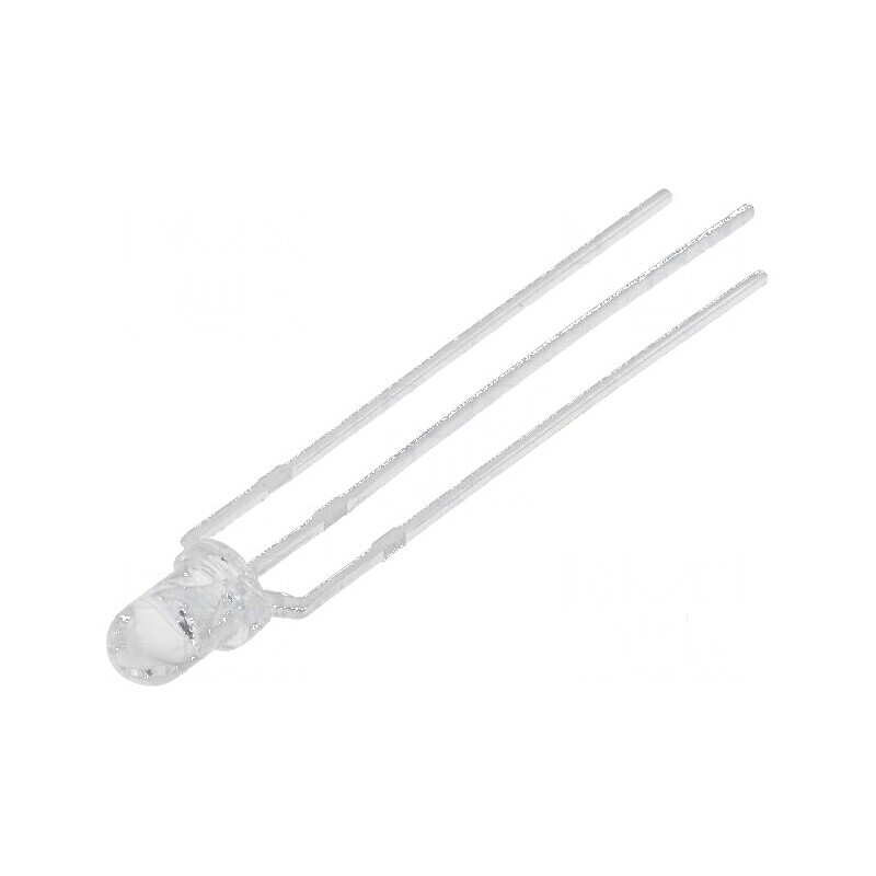 LED 3mm galben/verde 30° convex | Electronic-mag.ro | Componente Electronice