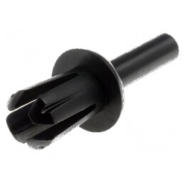 Diblu poliamidă 6,2mm negru UL94V-2 | Electronic-mag.ro | Componente Electronice