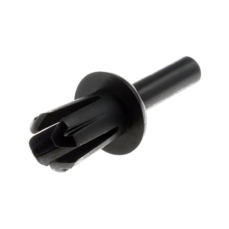 Diblu poliamidă 6,2mm negru UL94V-2 | Electronic-mag.ro | Componente Electronice