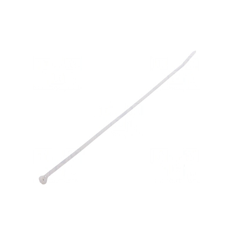 Colier de strângere poliamidă 80N 92mm x 2,4mm naturală | Electronic-mag.ro | Componente Electronice