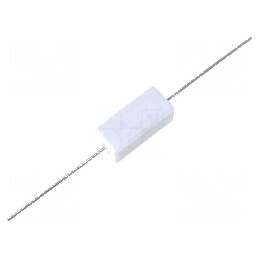 Rezistor bobinat cu ciment THT 6,8kΩ 5W 10x9x22mm | Electronic-mag.ro | Componente Electronice