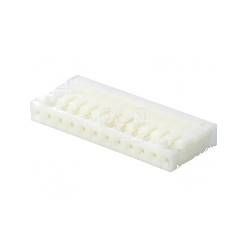 Conector cablu-cablu PCB mufa mamă DF1B 2,5mm 12 pini drept | Electronic-mag.ro | Componente Electronice
