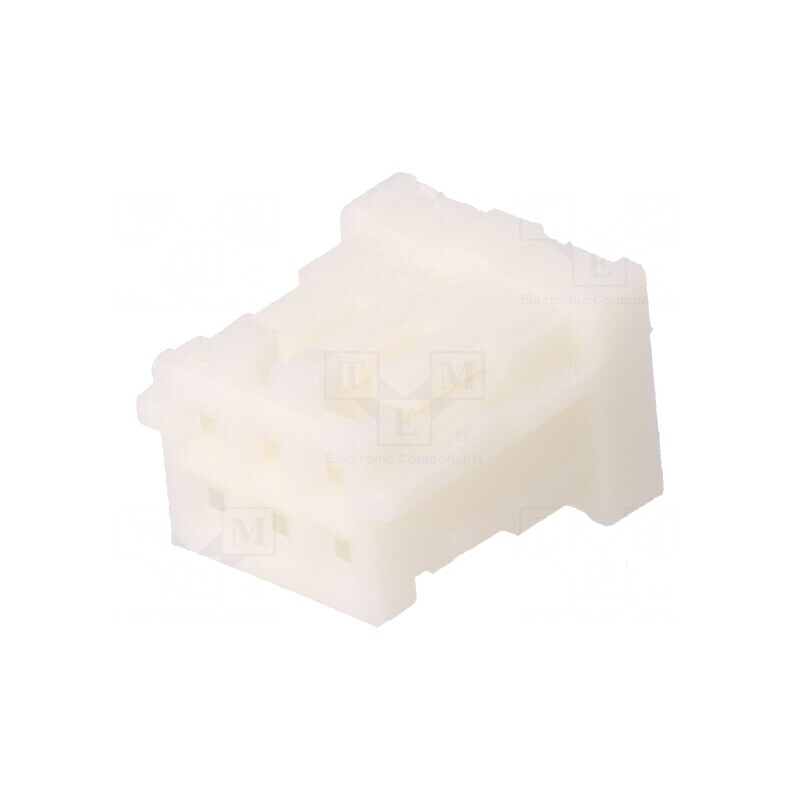 Conector cablu-cablu PCB mufa mamă DF1B 2,5mm 6 pini | Electronic-mag.ro | Componente Electronice