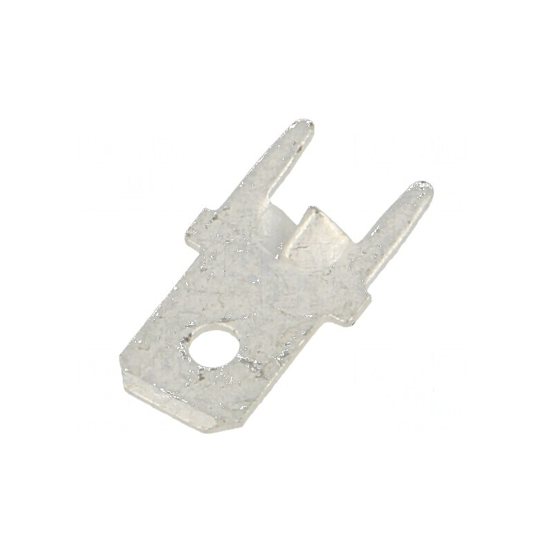 Terminal plat 5,2mm 0,5mm tată THT alamă cositorit drept | Electronic-mag.ro | Componente Electronice