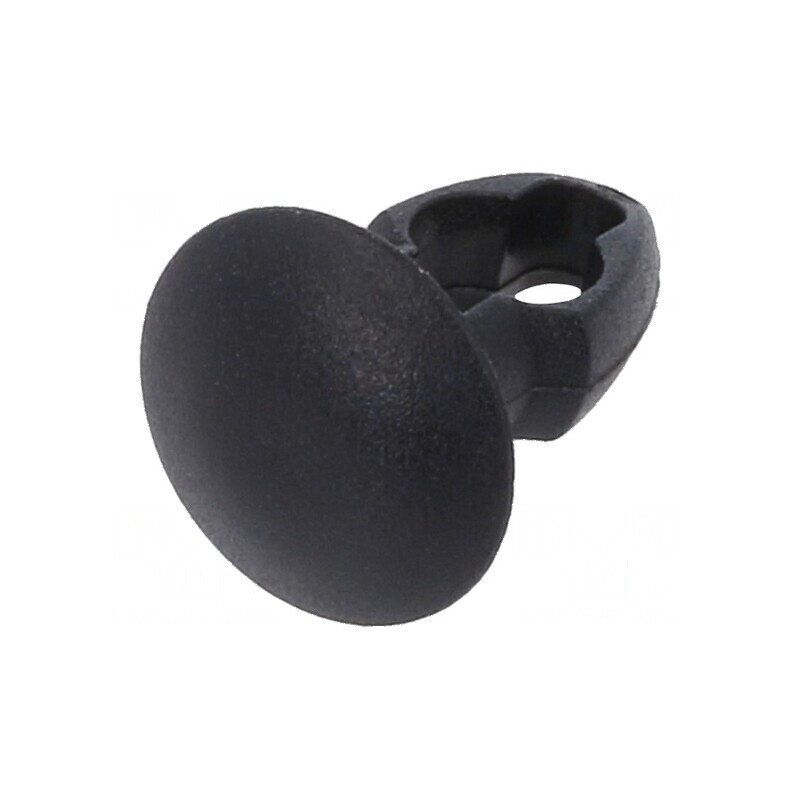 Diblu poliamidă 4mm negru UL94V-2 | Electronic-mag.ro | Componente Electronice